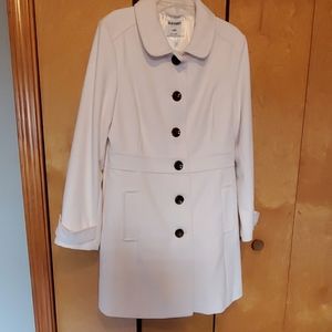 Off White wool Pea coat